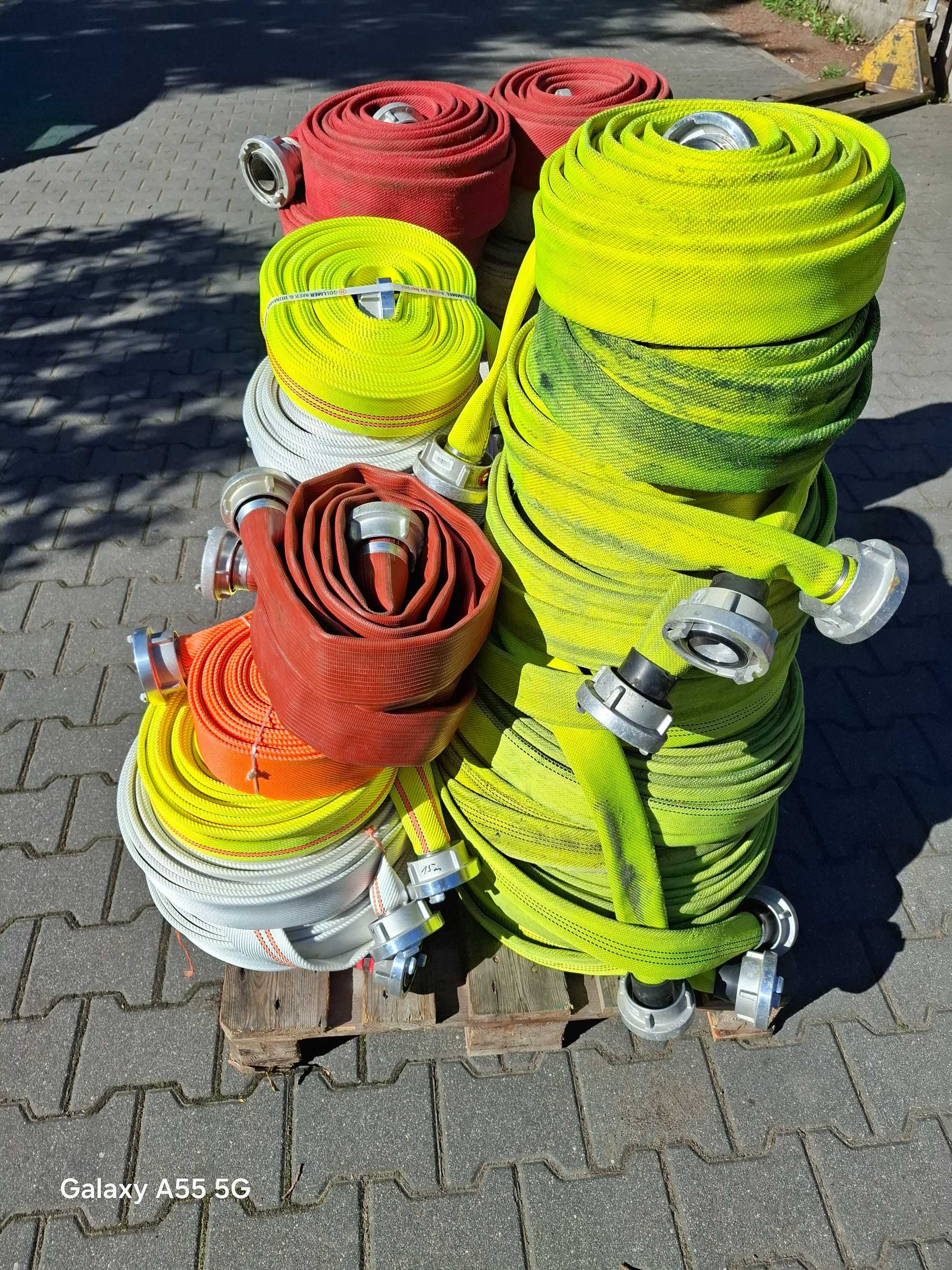 Wąż Strażacki 2" 52 42 mm Niemieckie Nawadnianie Płuczka 16 bar