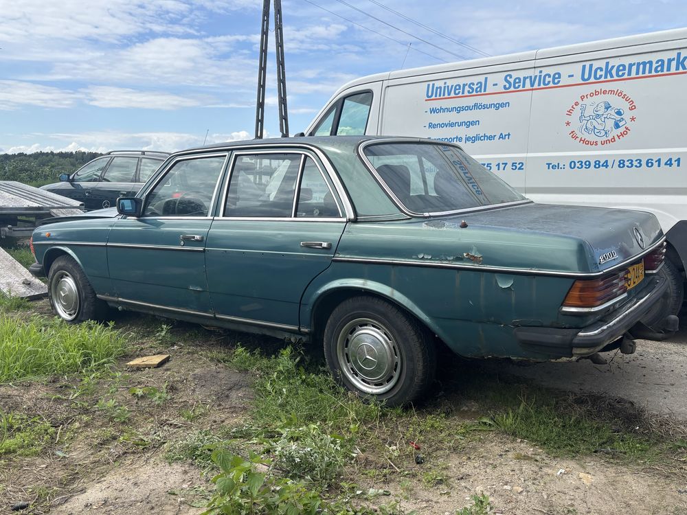 Mercedes w123 2.0 diesel zabytek żółte tablice