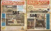 Vendo jornais AutoSport - ano 1988