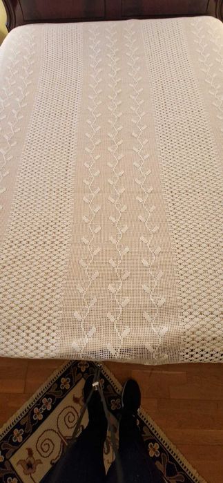 Colcha de cama de renda