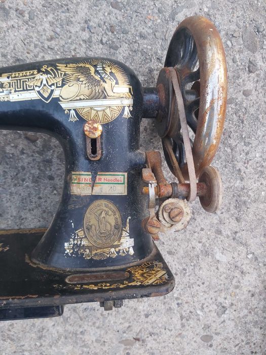 stara maszyna do szycia singer 1926 koło kręci - BOCHNIA ODBIÓR wysłka