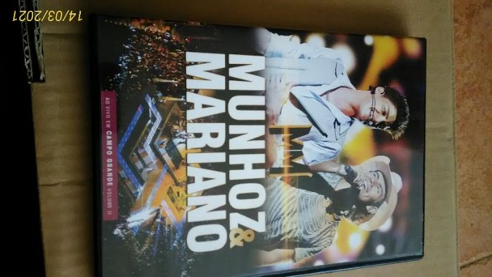 DVD Musical Concerto Munhoz & e Mariano - ao Vivo em Campo Grande