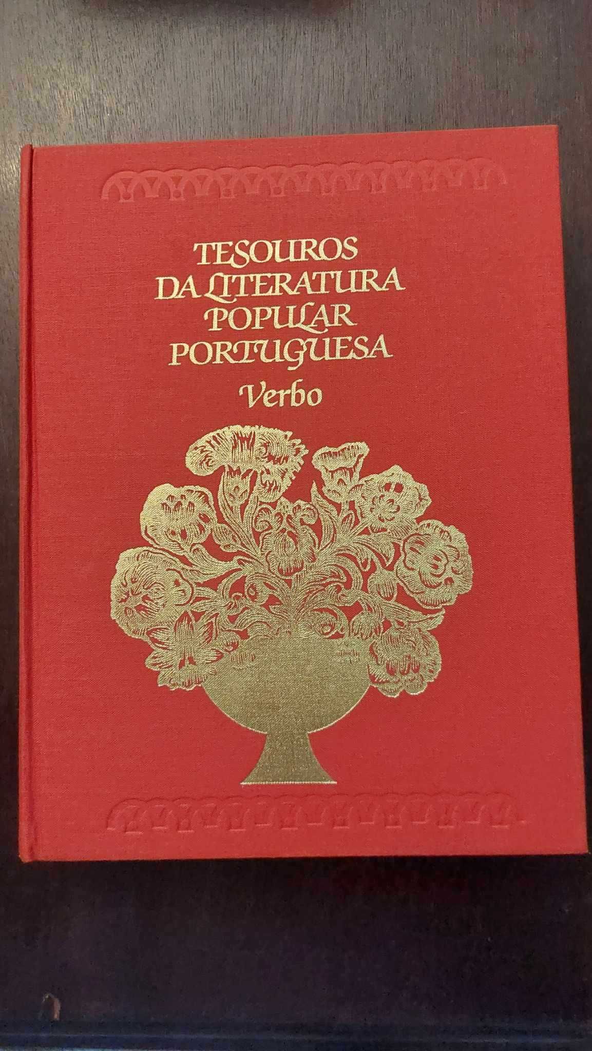 Livro "tesouros da literatura portuguesa"