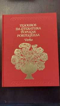 Livro "tesouros da literatura portuguesa"