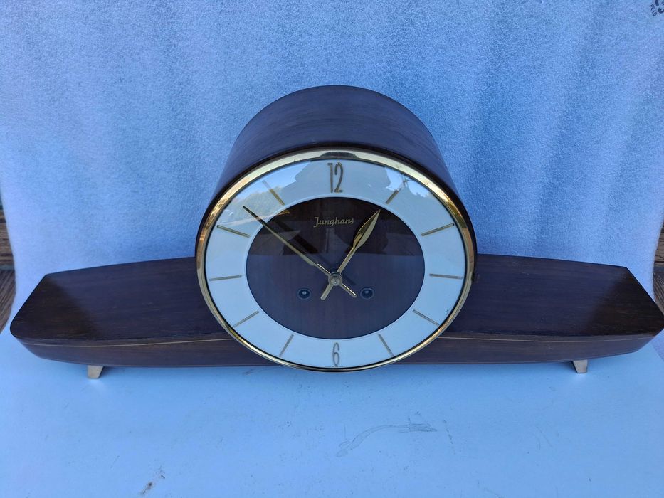 Zegar kominkowy Junghans vintage