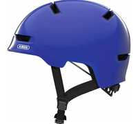 Kask rowerowy ABUS Scraper 3.0 Kid shiny blue M 54-58 cm