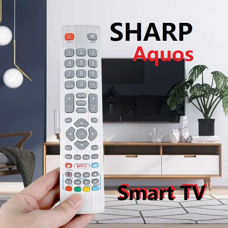 *NOVO* Controle remoto SHARP TV Smart - Comando tv