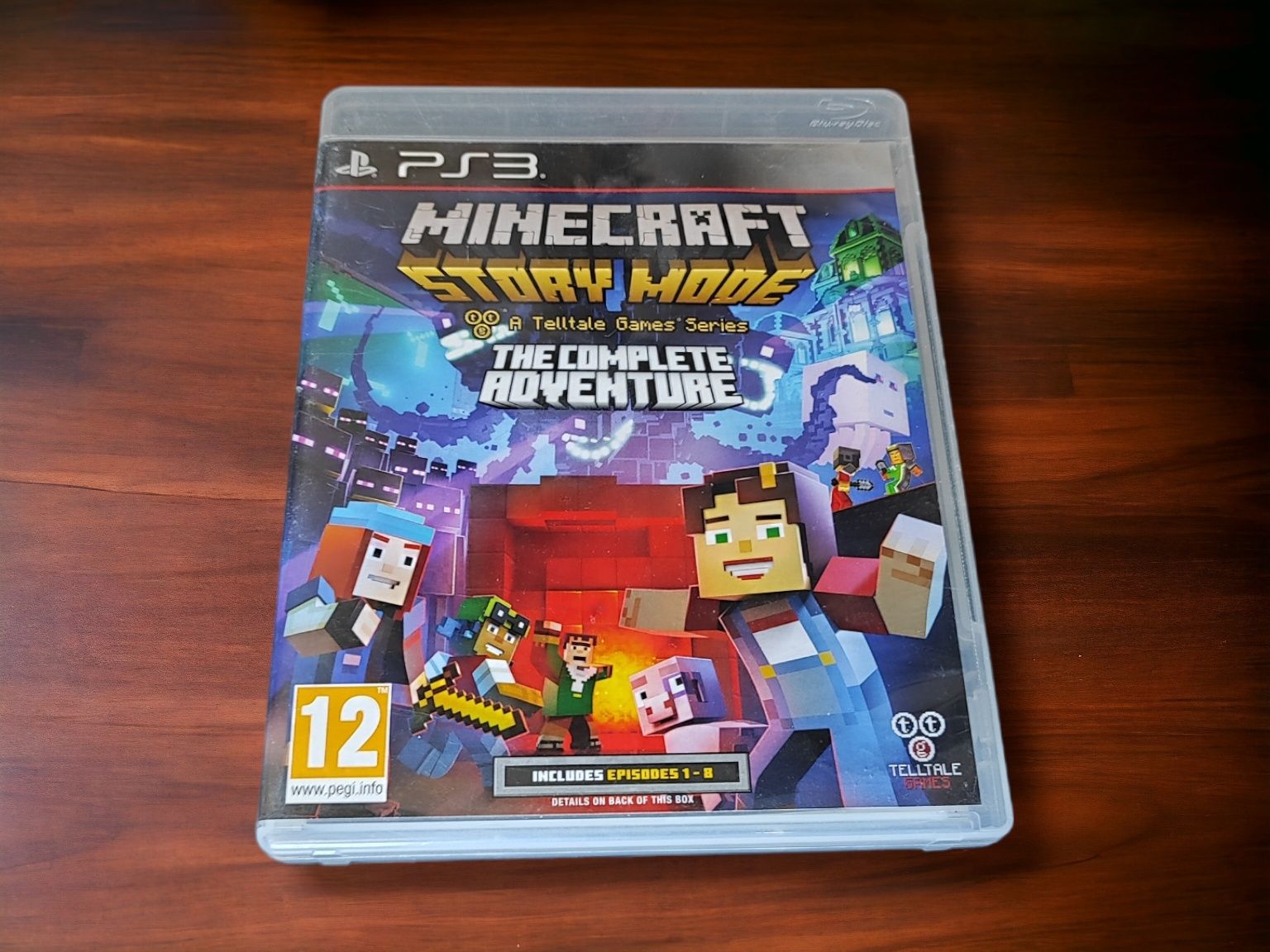 PS3 Minecraft Edition Story Mode Complete Adventure ps 3 Майнкрафт