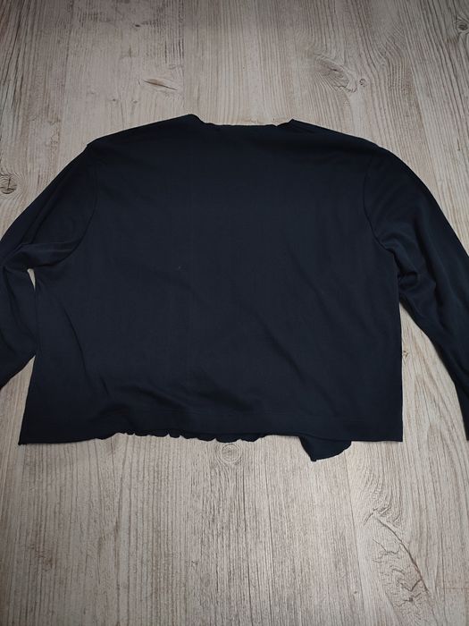 Tigi 42 44 XL XXL bluzka damska narzutka kardigan bolerko asymetria