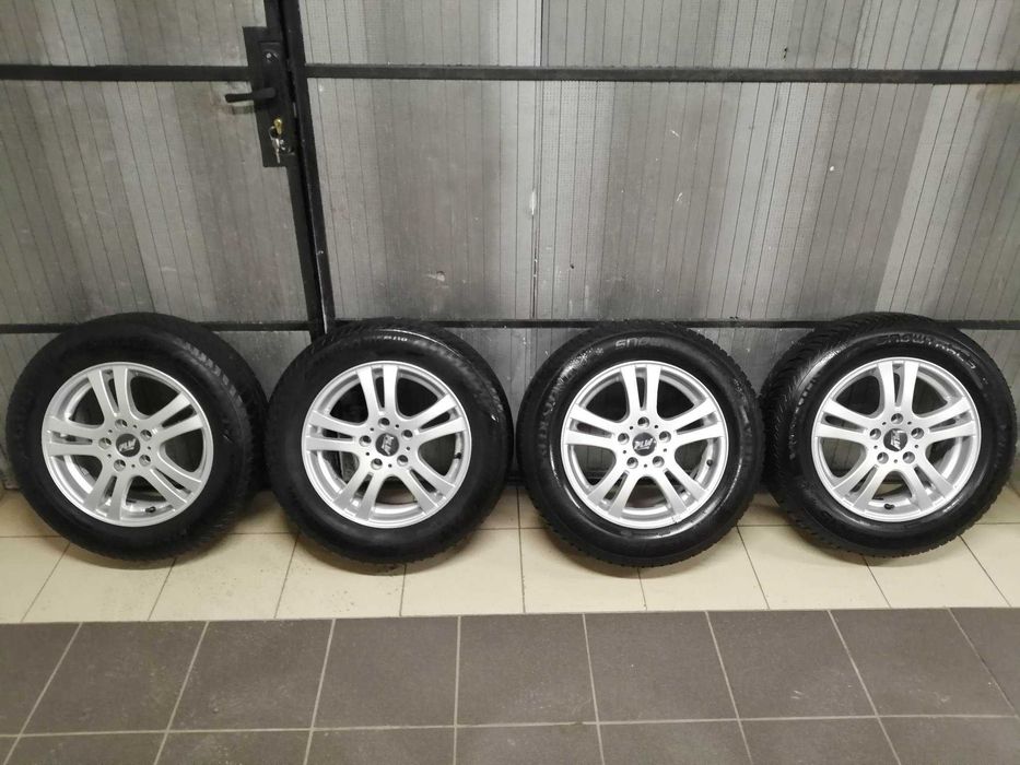 Alufelgi 15 z oponami 195/65r15 5x112 AUDI SKODA VW SEAT KBA47391