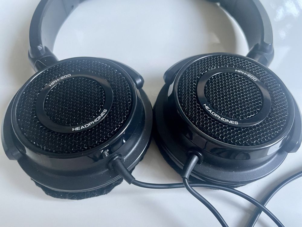 Profesjonalne studyjne słuchawki otwarte Yamaha HPH-200. Jak nowe
