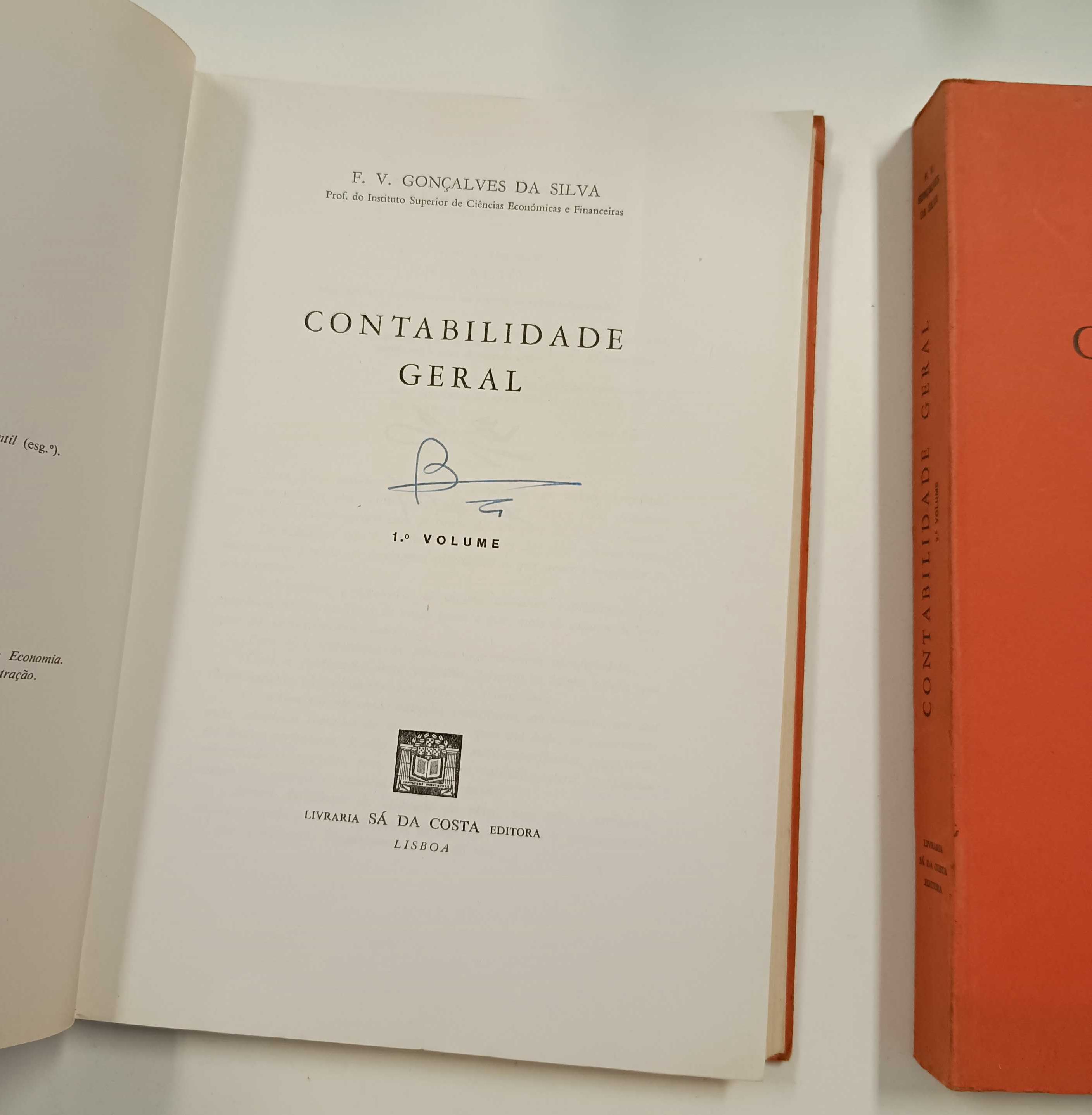 Contabilidade Geral, de F. V. Gonçalves da Silva