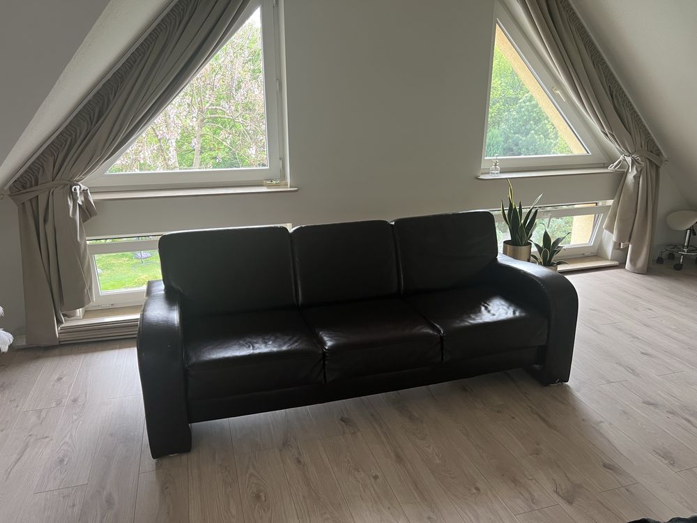 Sofa skorzana 3-osobowa