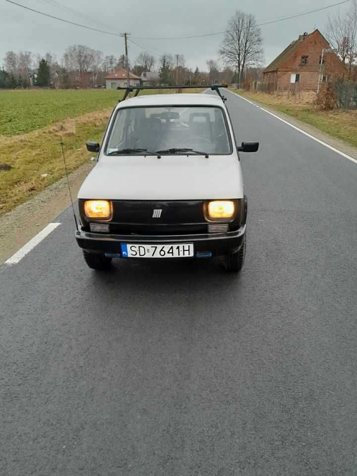 Fiat 126p black&white sprzedam/zamienię