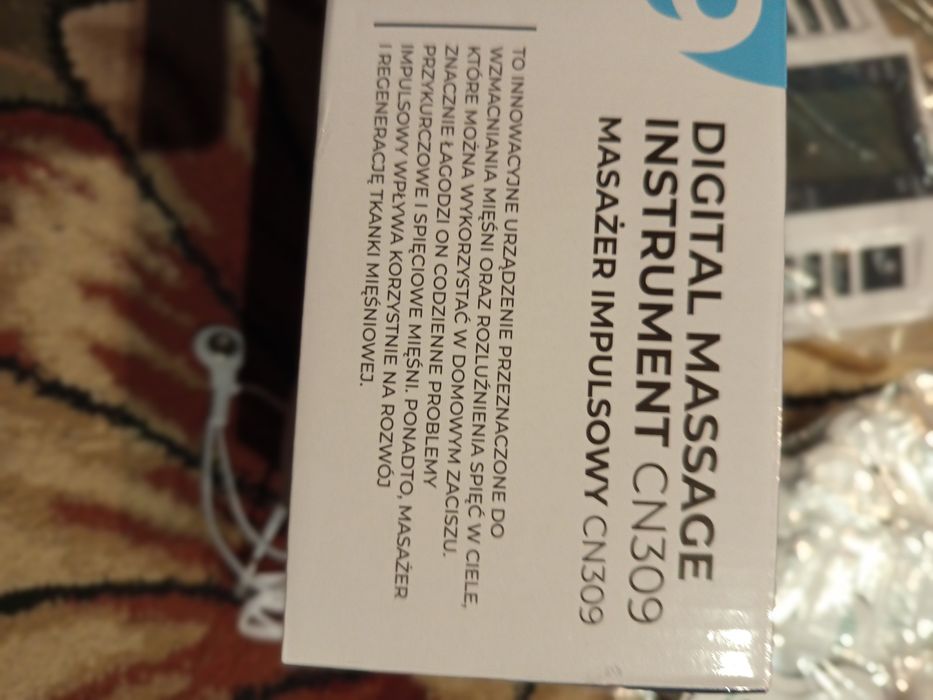 Masażer impulsywny do mięśni ciała i do stóp Ems -Tens .