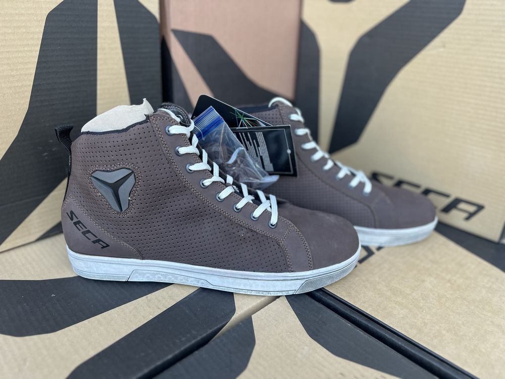 Buty SECA KENT trampki niskie motocyklowe 47 NOWE