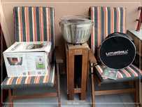 Grelhador Lotus Grill em Inox (Ed. especial)
