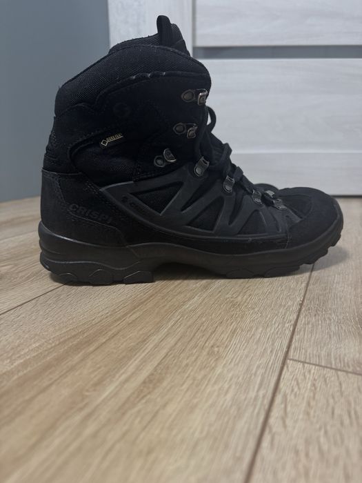 Берцы CRISPI STEALTH PLUS Gore-tex BLACK утепленные (р. 44)