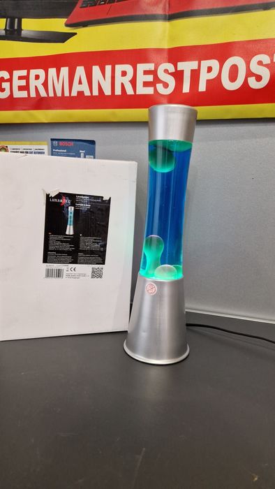 Якісна металева лава лампа LUNARTEC