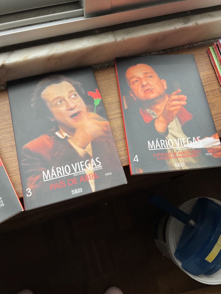 Coleção: Mário Viegas Discografia Completa Livros + CDS