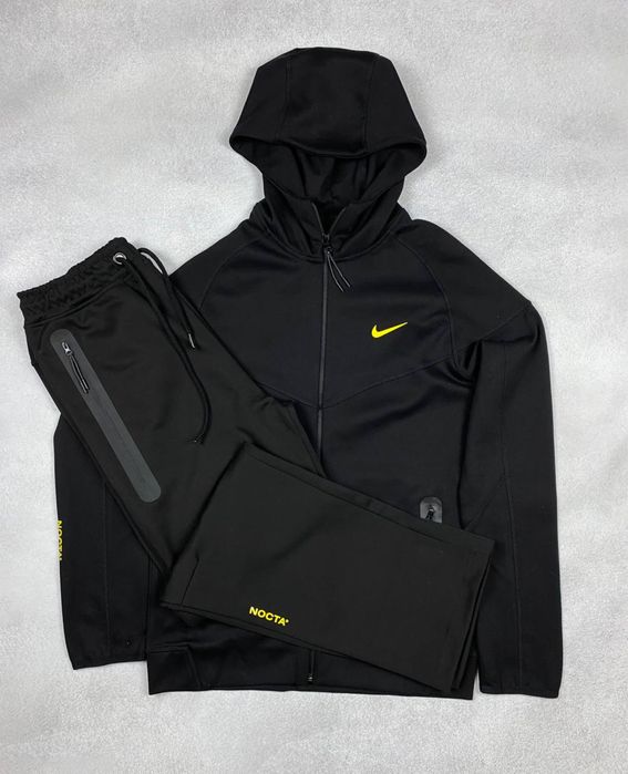 Спортивний костюм Nike Nocta/костюм чорний найк теч фліс/найк нокта