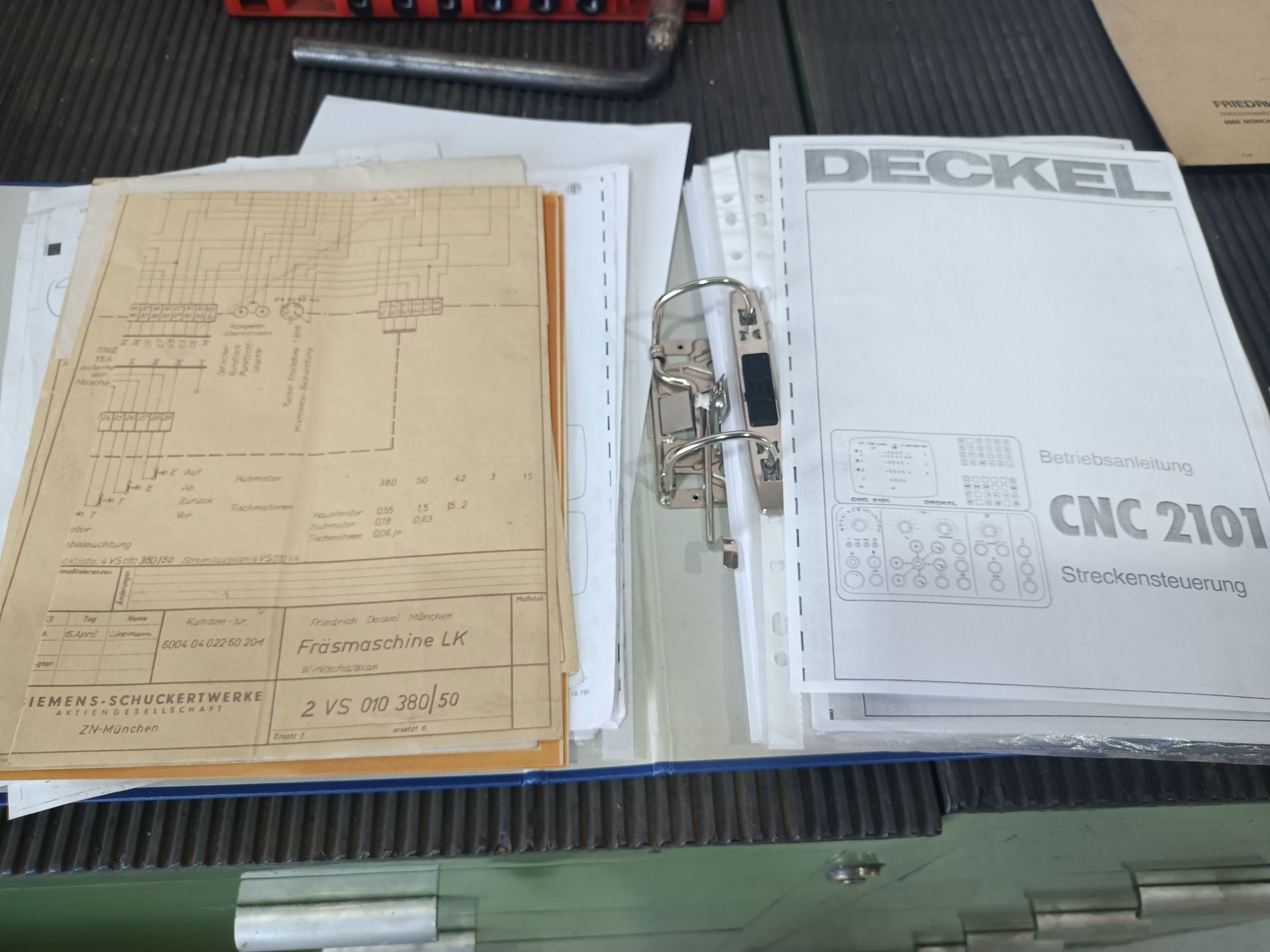 Frezarka marki DECKEL FP3A