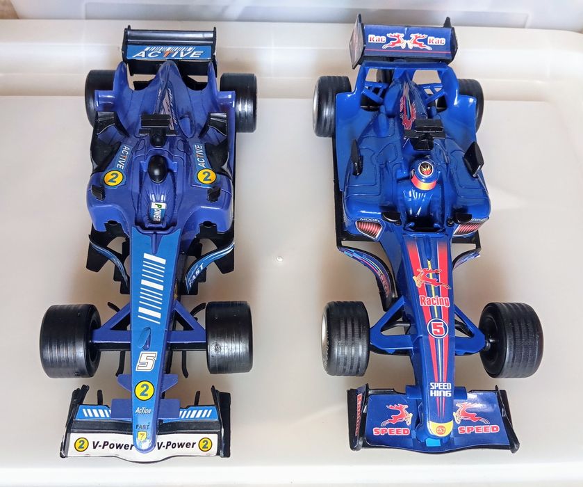 Carros de Fórmula 1 de Plástico escala 1:24.