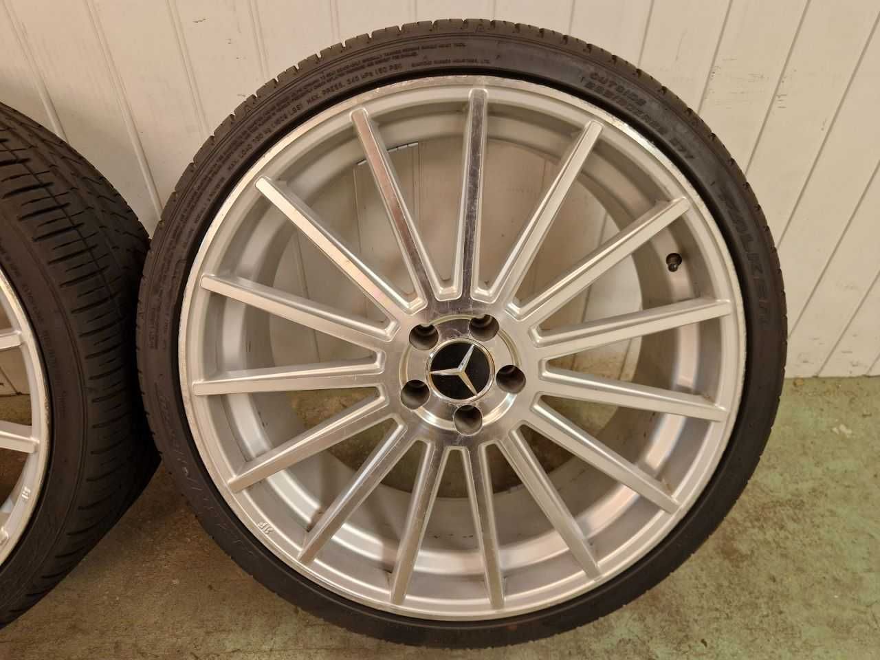 koła MERCEDES W221 265/30 ZR22 i 295/25 ZR22 FALKEN AZENIS FK510