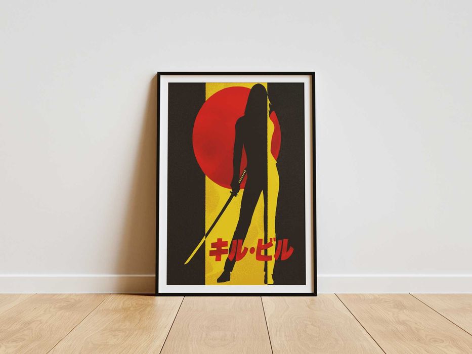 Plakat Kill Bill Japan Vintage