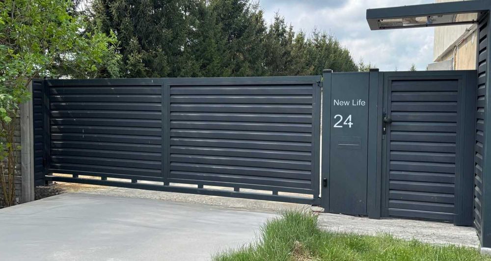 Ogrodzenie nowoczesne Żaluzjowe Żaluzja ogrodzeniowa Żaluzja Premium