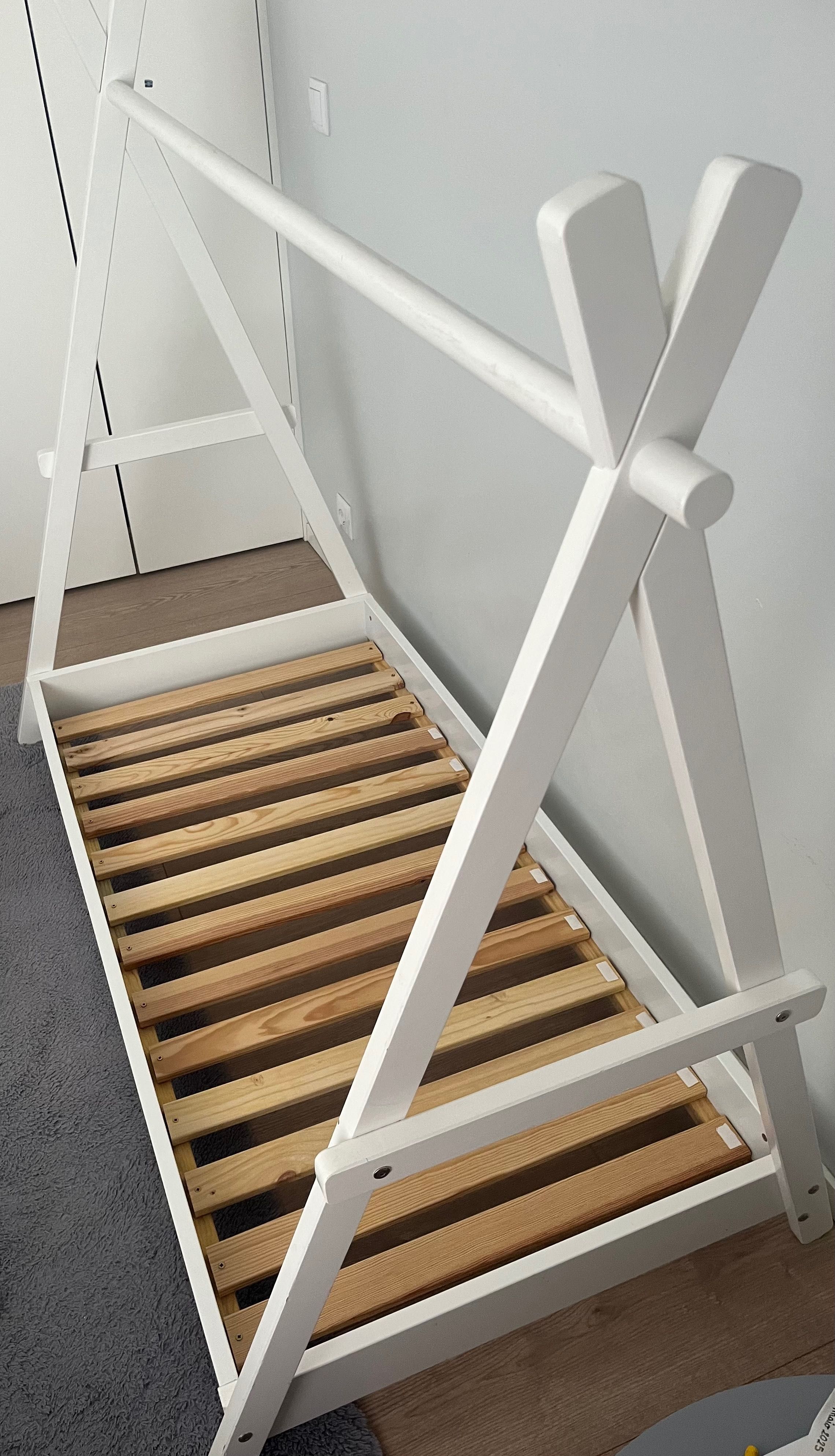 Cama criança Montessori Tupi branca