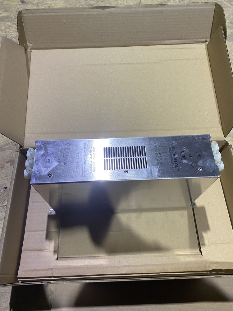 Мережевий 3 фазний Schaffner  Rfi фільтр 22 / 30 KW