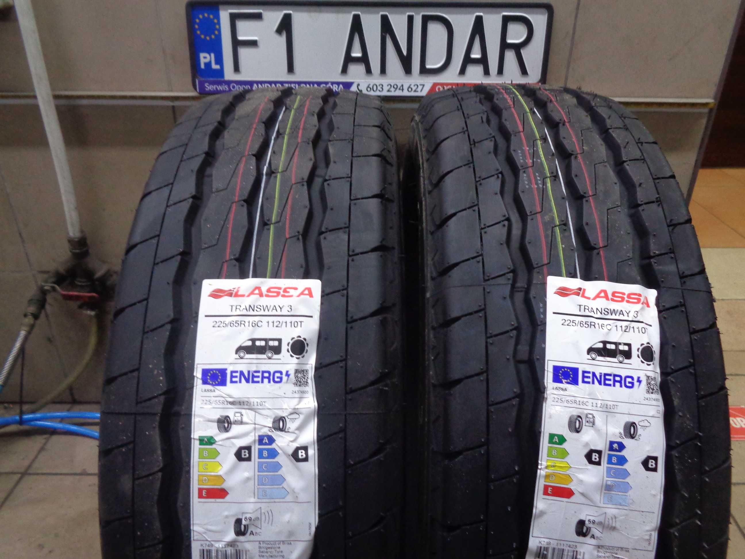 LASSA Nowy Model 2024 Transway 3 - 225/65R16C - Bus , Opony Letnie