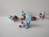 Figurki Kinder Hipcie fitnes 5szt