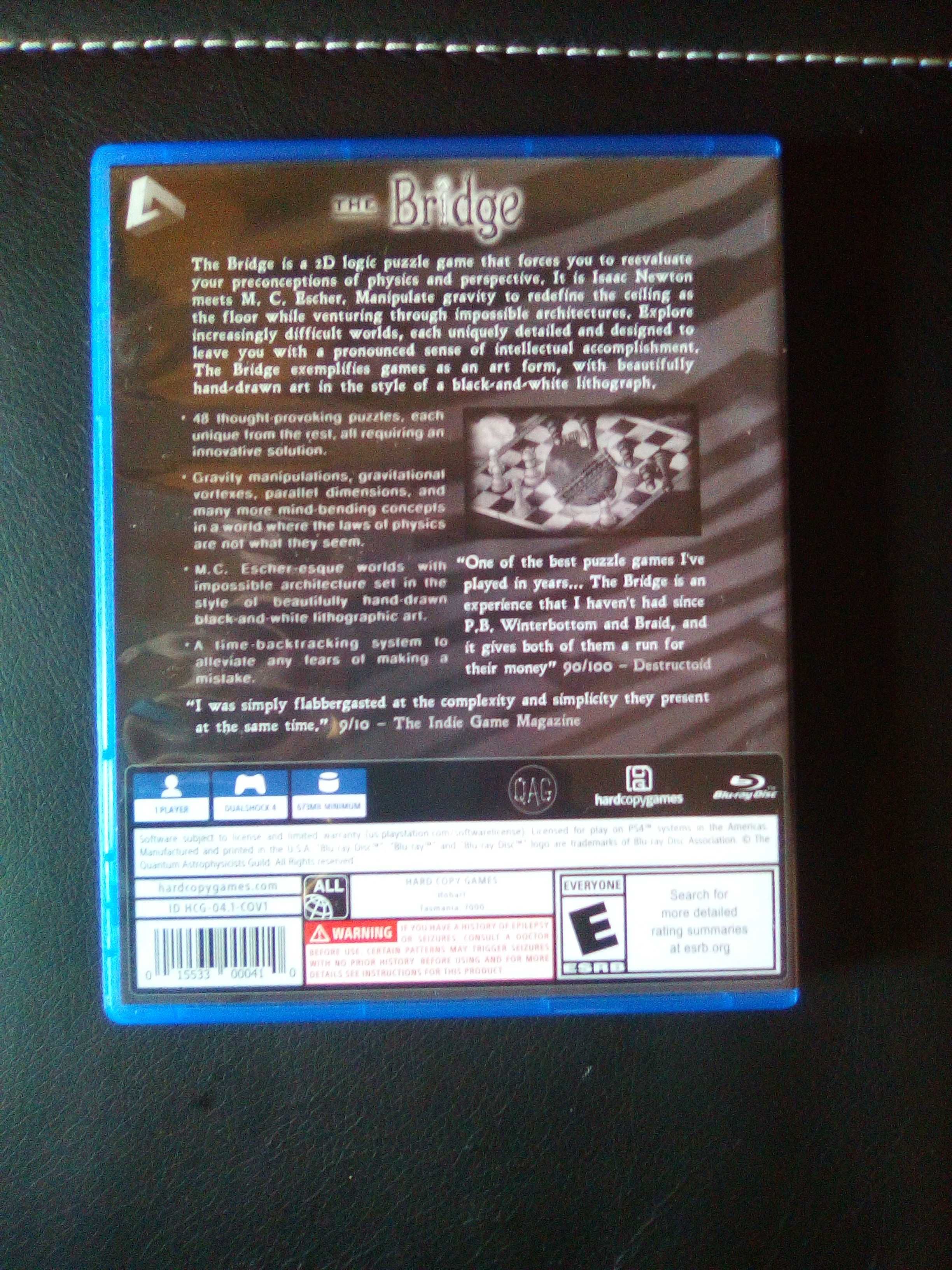LER DESCRIÇÃO - The Bridge PS4 Playstation 4 Hard Copy Games