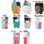 Бодики Сarters 9м, 12м,18м, 24м Carters для девочек, мальчиков