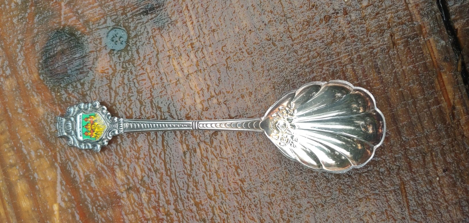 Kolekcjonerska łyżeczka posrebrzana Antiko 100 (T25)