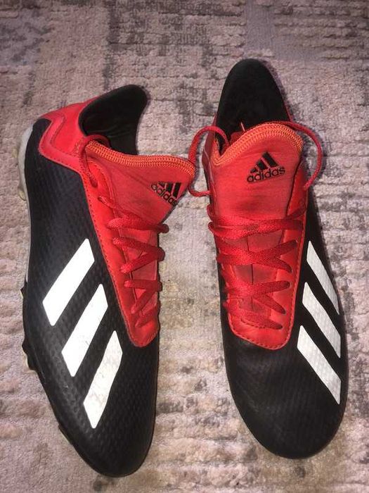 Korki Adidas x 38, 24 cm czarne