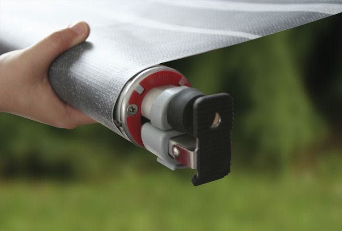 Roleta markiza w futerale CaravanStore 410 XL Royal Grey - Fiamma