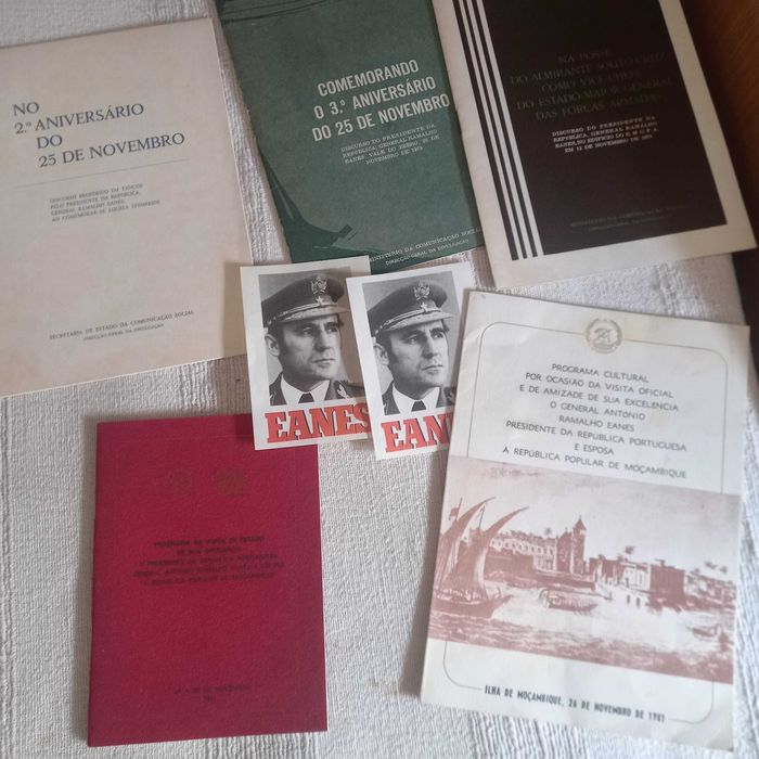 Ramalho Eanes conjunto barato de cinco brochuras