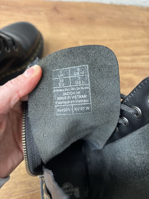 Жіночі черевики Dr. Martens Jadon Hi, 38 EU