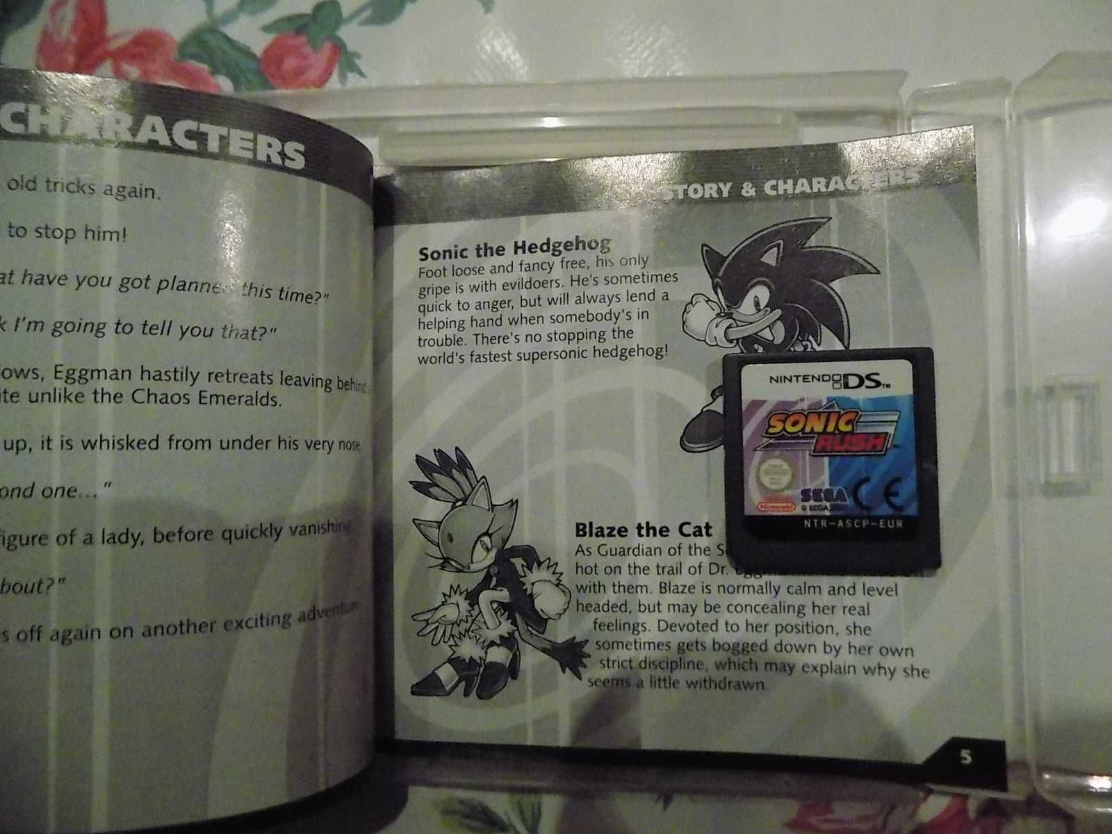 Sonic Rush na Nintendo DS, DSi, 3DS, 3DS XL, New 3DS, Sonic i Blaze !!