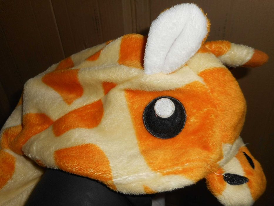 Кигуруми Коровка желтая  длина 117 см