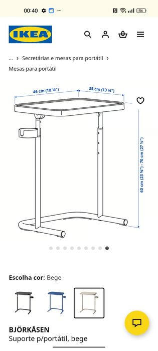Mesa IKEA Bjorkasen