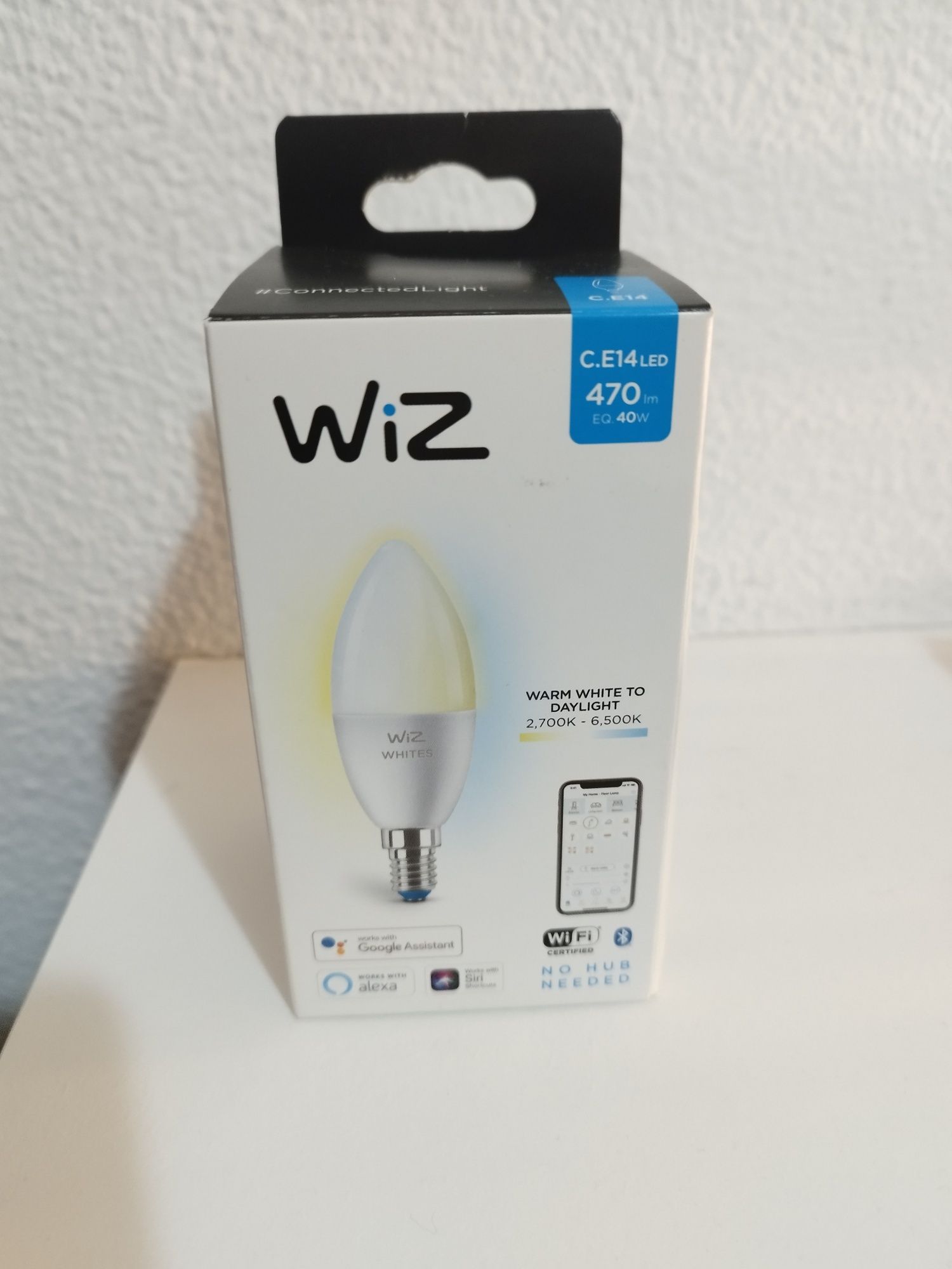 Lâmpada Wiz luz regulável Wifi