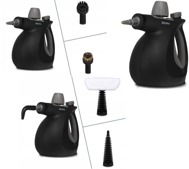 Myjka Parowa Ciśnieniowa Parownica Mop PAROWY Czyścik Szczotka Dysza