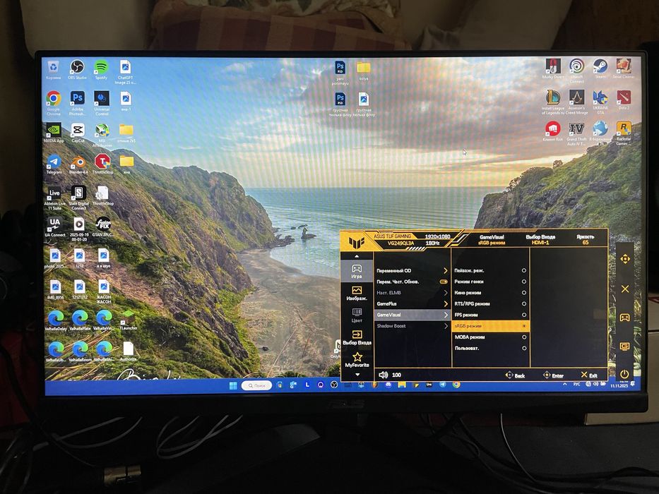 Монитор 24" Asus VG249QL3A