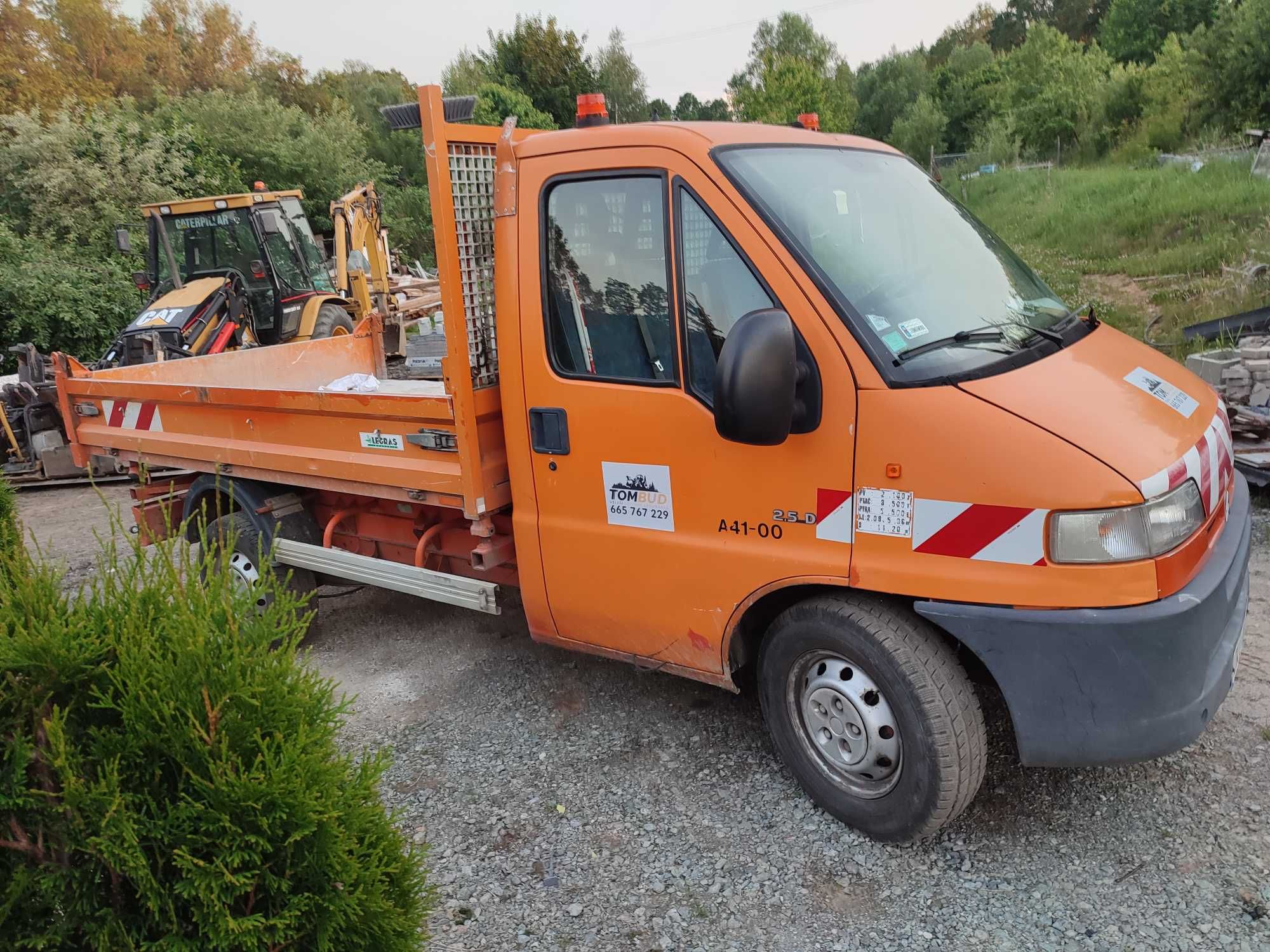 Usługi transportowe wywrotka,piasek,żwir,beton,humus .