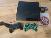 Konsola PlayStation 3 PS3 dysk 320GB Pady okablowanie
