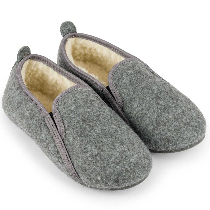 Pantofle bambosze ocieplane wełna polska produkcja 37 39